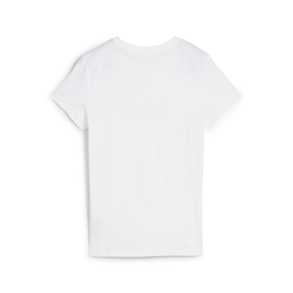 POLO DEPORTIVO MUJER PUMA MANGA CORTA ESSENTIALS N°1 LOGO TEE 682370 02 ALGODÓN BLANCO - 6