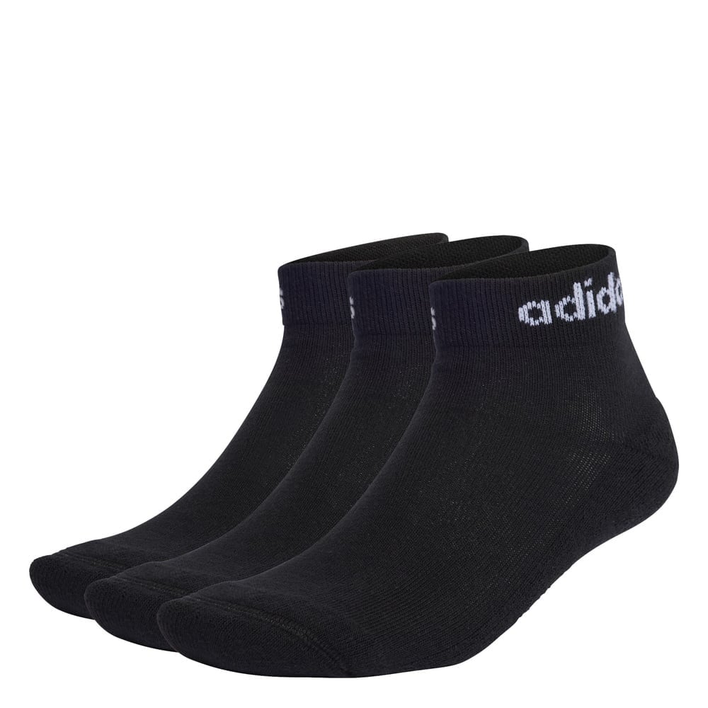 3 PACK MEDIAS ADIDAS IC1303 NEGRO - 1