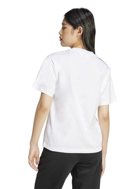 CAMISETA DEPORTIVA MUJER ADIDAS ESSENTIALS ALGODÓN BLANCO - 2