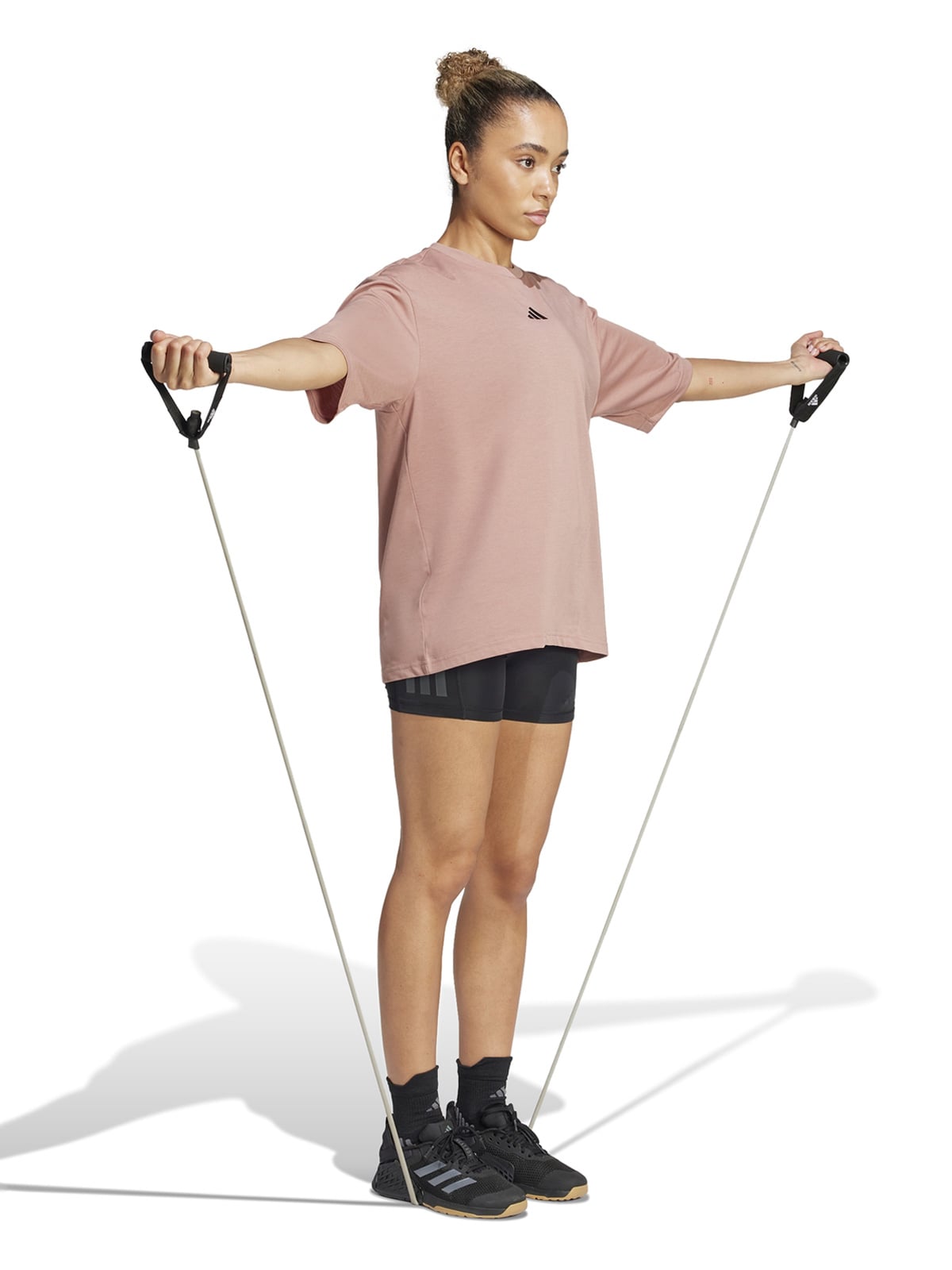 POLO DEPORTIVO GIMNASIO Y ENTRENAMIENTO MUJER ADIDAS POWER - 4
