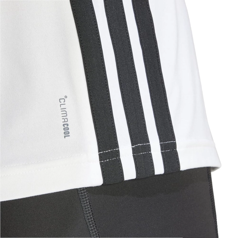 POLO DEPORTIVO MUJER ADIDAS WORKOUT BLANCO ESSENTIALS - 4