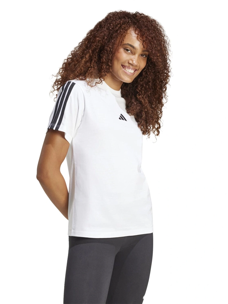 POLO DEPORTIVO MUJER ADIDAS TRAINING ESSENTIALS JM2394 ALGODÓN BLANCO - 5