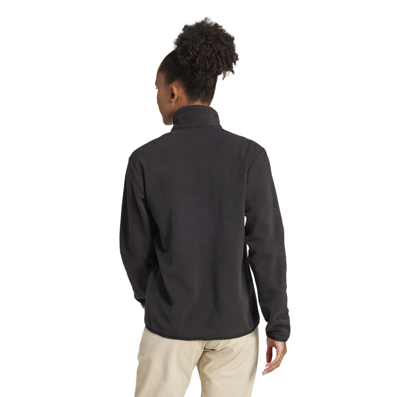 POLERA DEPORTIVA MUJER ADIDAS SENDERISMO MIDLAYERS JP0788 POLAR NEGRO - 2