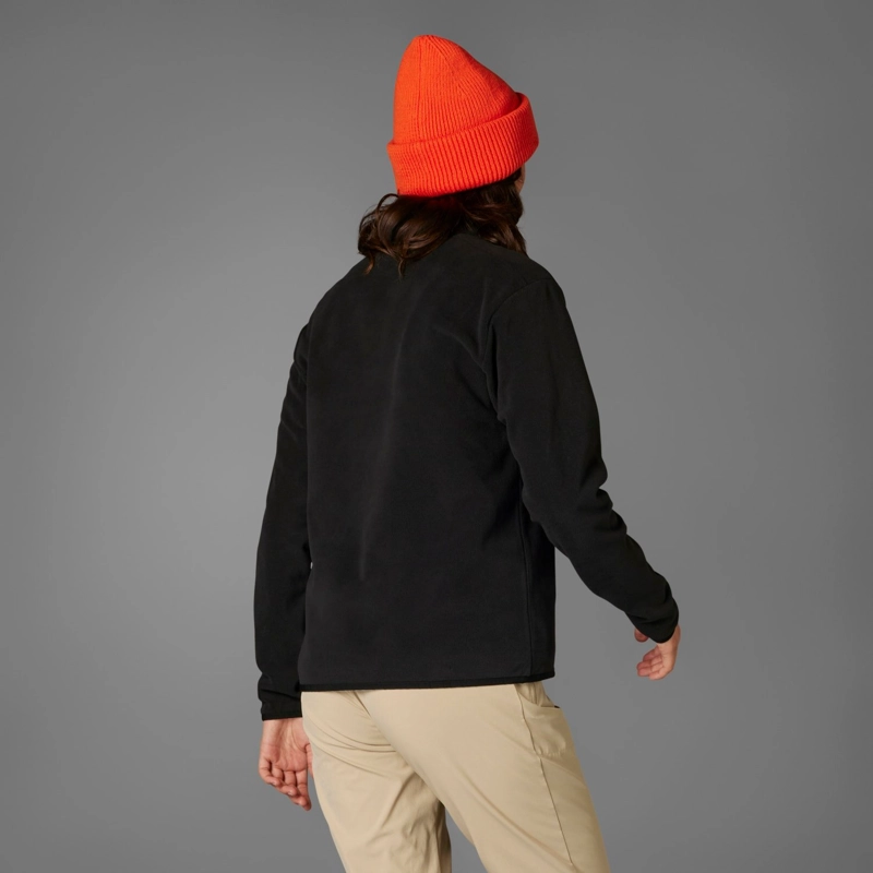 POLERA DEPORTIVA MUJER ADIDAS SENDERISMO MIDLAYERS JP0788 POLAR NEGRO - 6