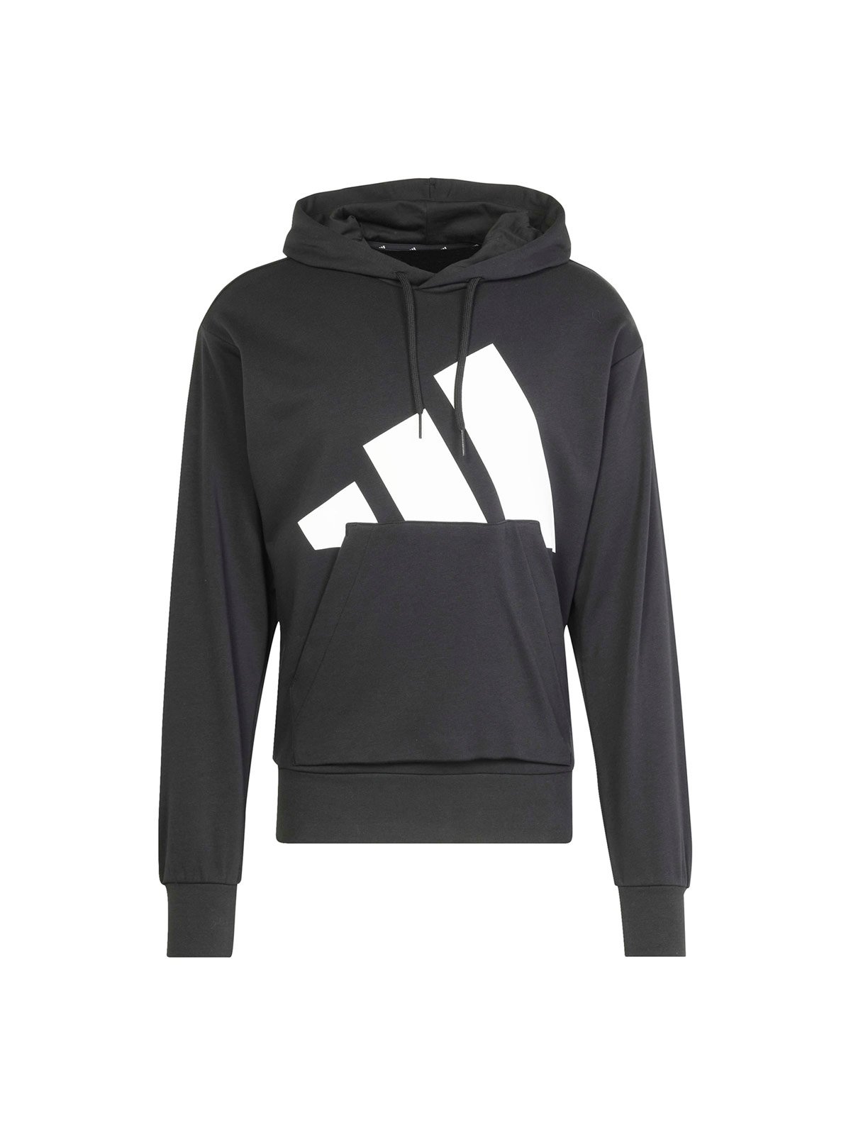 POLERA TRAINING HOMBRE ADIDAS ESSENTIALS BIG LOGO FRENCH TERRY NEGRO - 1