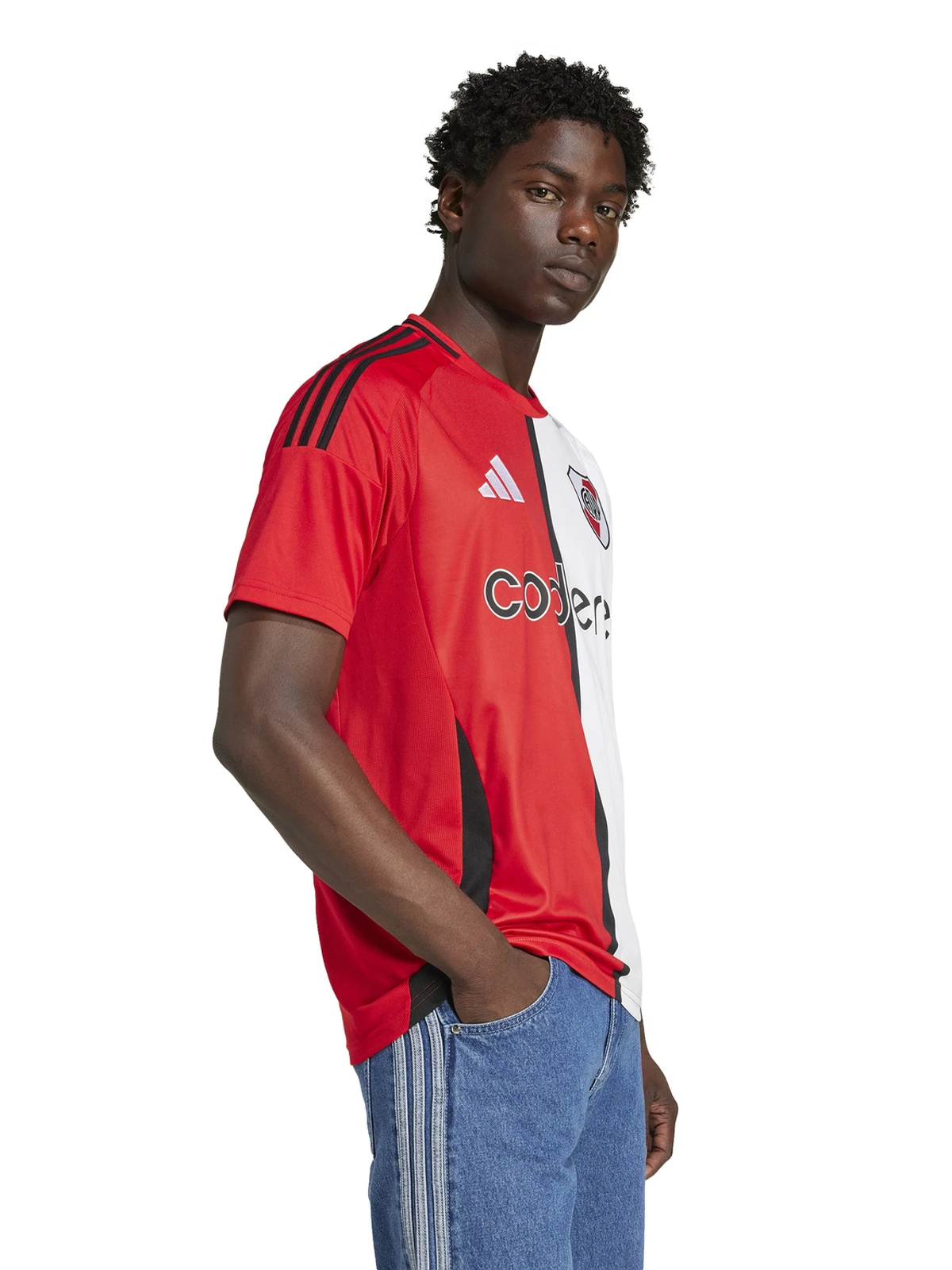 CAMISETA FÚTBOL HOMBRE ADIDAS RIVER PLATE (ARGENTINA) - 1