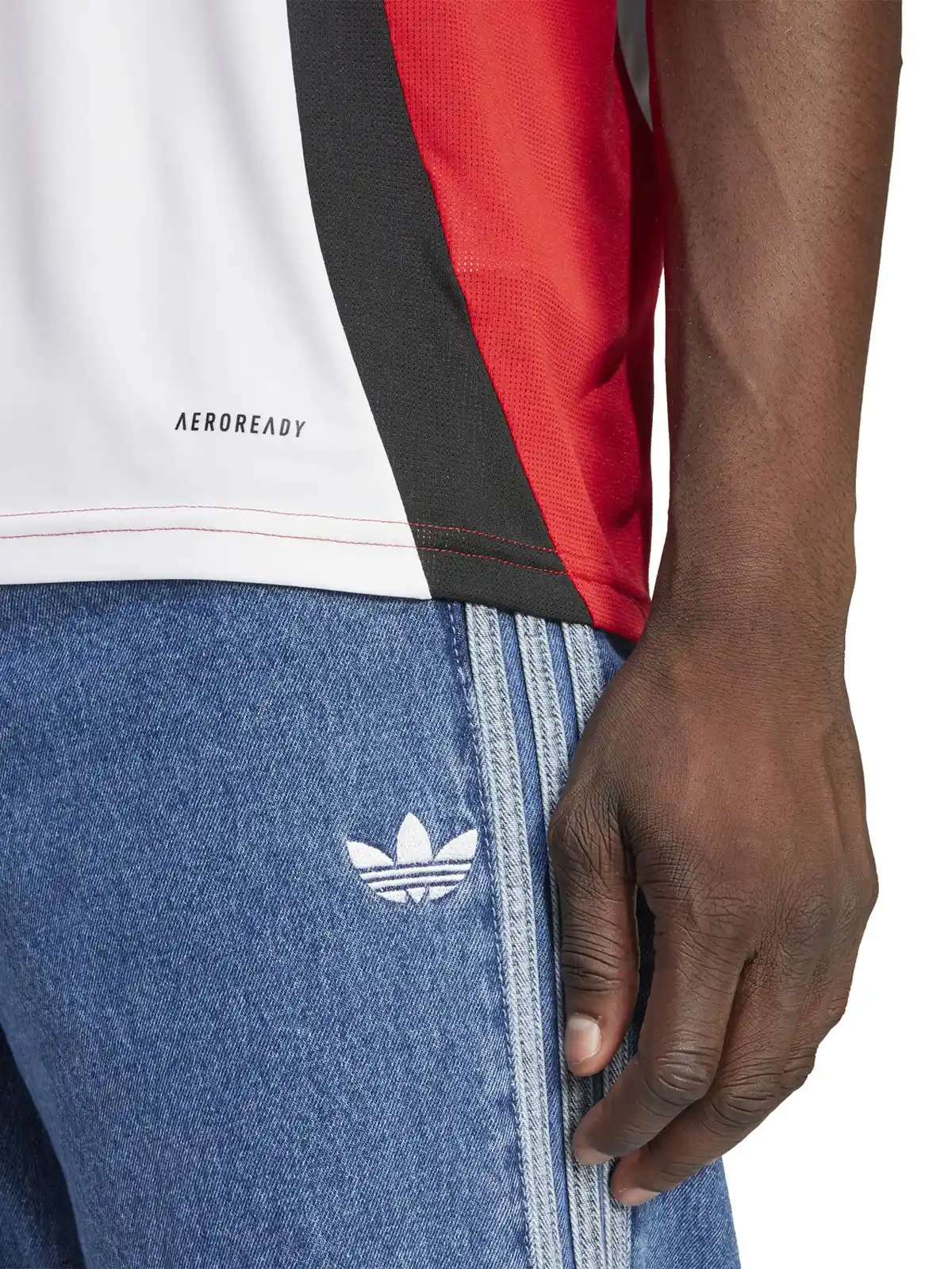 CAMISETA FÚTBOL HOMBRE ADIDAS RIVER PLATE (ARGENTINA) - 2