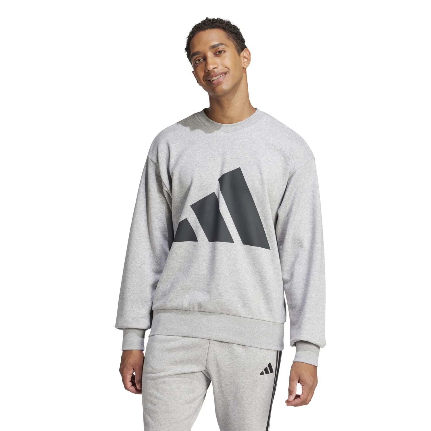 POLERA CREWNECK CASUAL HOMBRE ADIDAS ESSENTIALS - 1