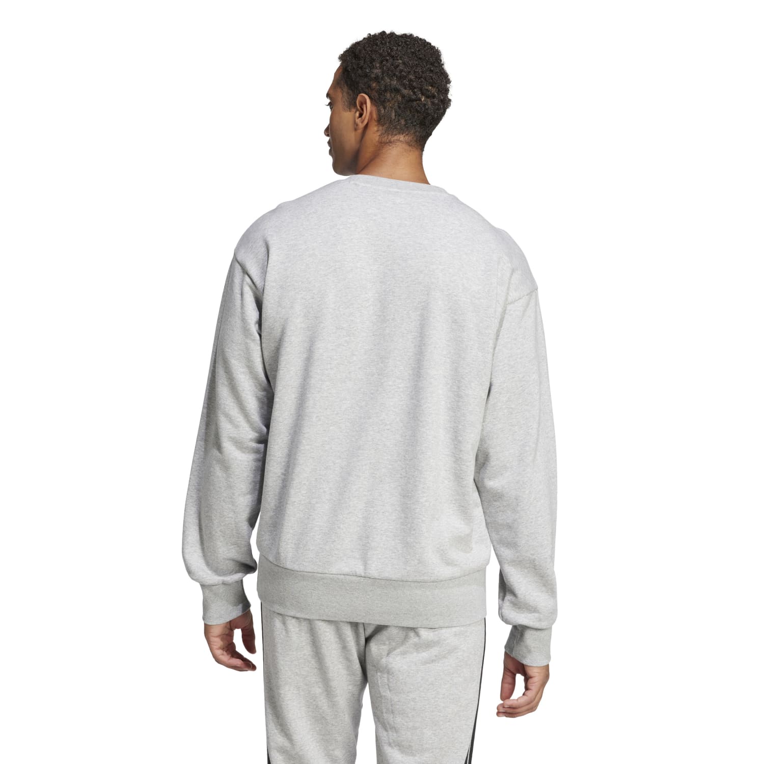 POLERA CREWNECK CASUAL HOMBRE ADIDAS ESSENTIALS - 2