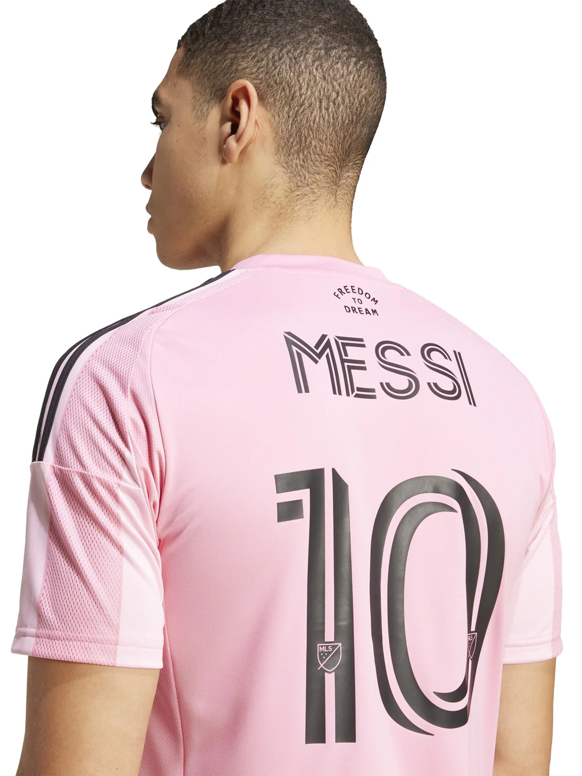 CAMISETA FÚTBOL HOMBRE ADIDAS INTER MIAMI CF ROSADO - 3
