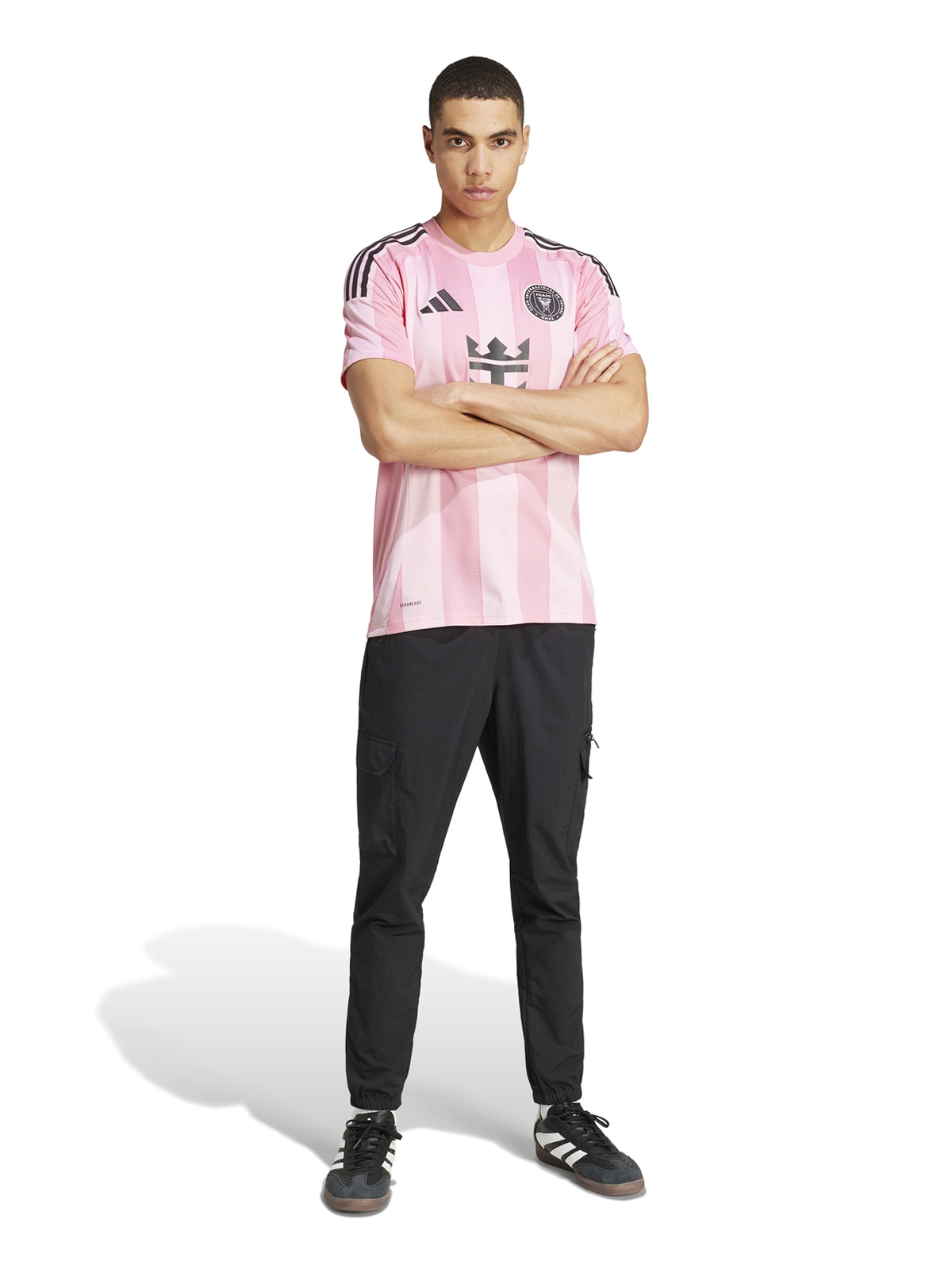 CAMISETA FÚTBOL HOMBRE ADIDAS INTER MIAMI CF ROSADO - 5
