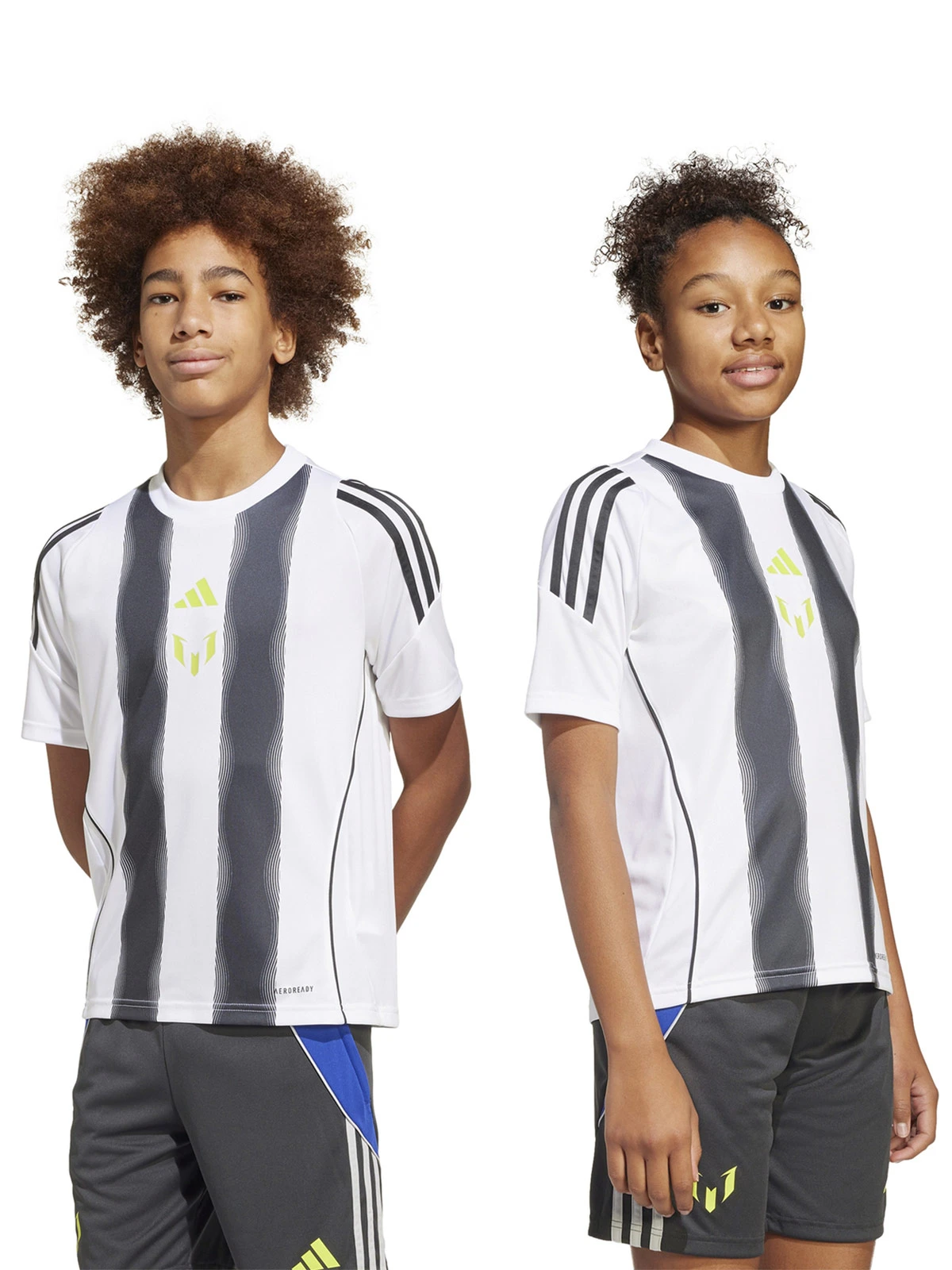 CAMISETA FÚTBOL NIÑO ADIDAS MESSI TRAINING JERSEY YOUTH BLANCO - 1