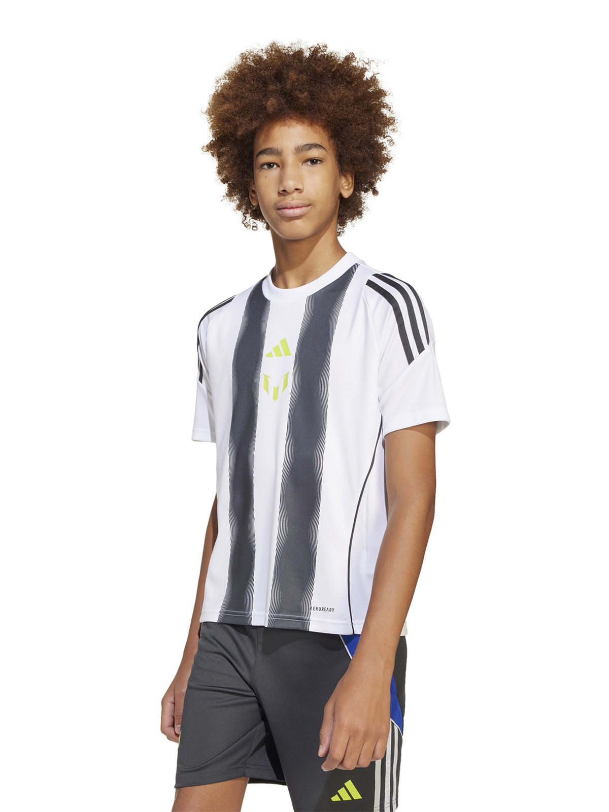 CAMISETA FÚTBOL NIÑO ADIDAS MESSI TRAINING JERSEY YOUTH BLANCO - 5