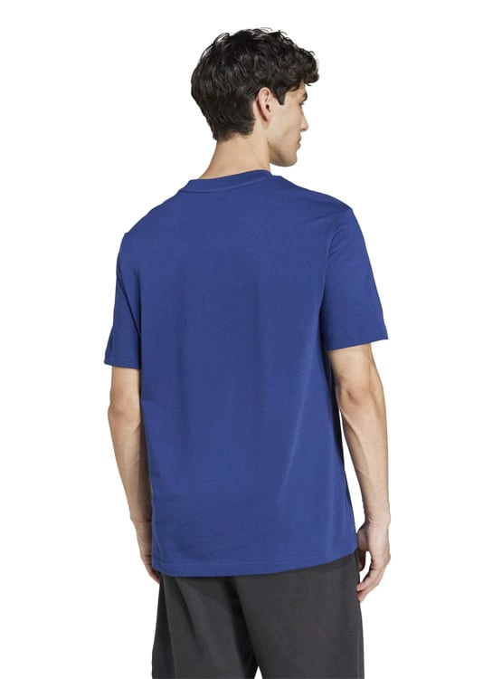 CAMISETA HOMBRE ADIDAS ESSENTIALS ALGODÓN AZUL - 2