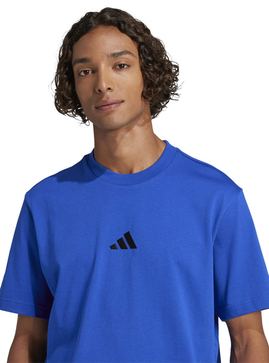 CAMISETA ALGODÓN HOMBRE ADIDAS AZUL ESSENTIALS - 3