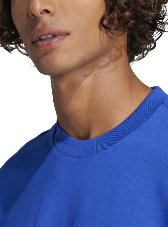 CAMISETA ALGODÓN HOMBRE ADIDAS AZUL ESSENTIALS - 4