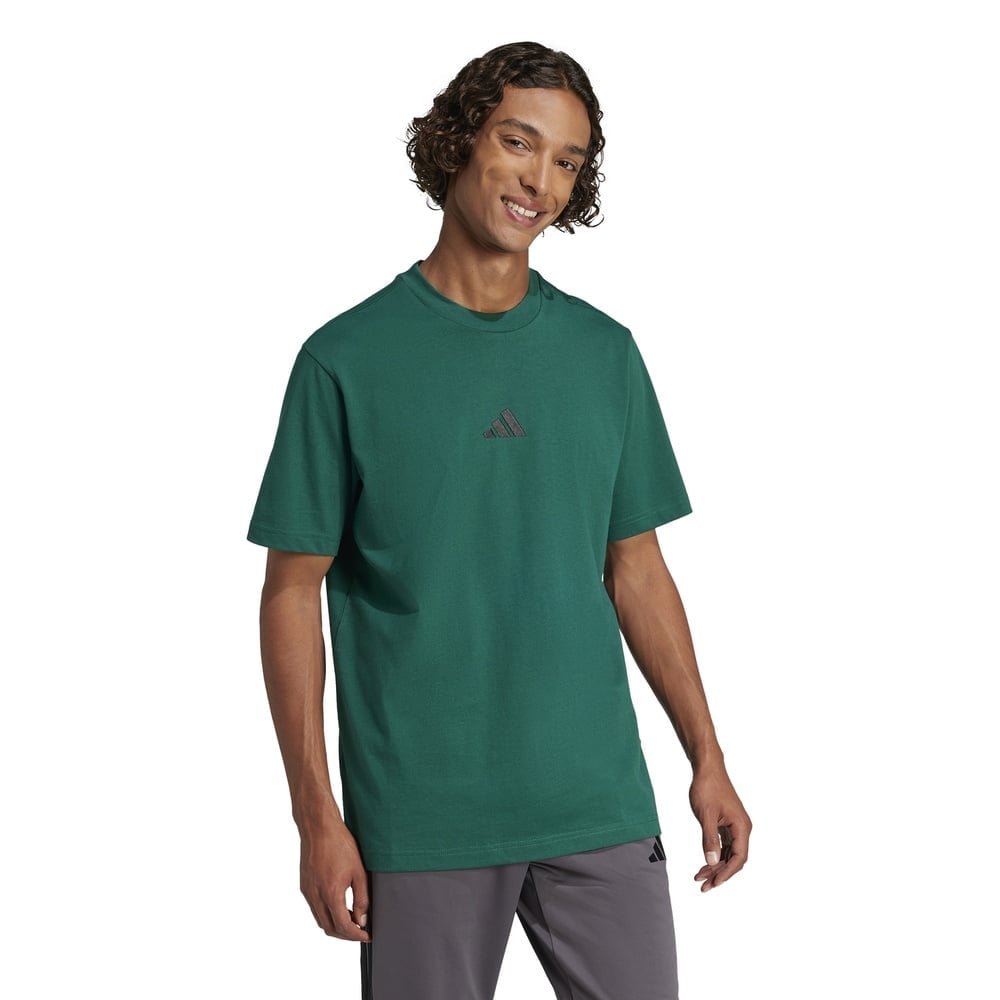 POLO MANGA CORTA ALGODÓN HOMBRE ADIDAS VERDE JF1096 - 1