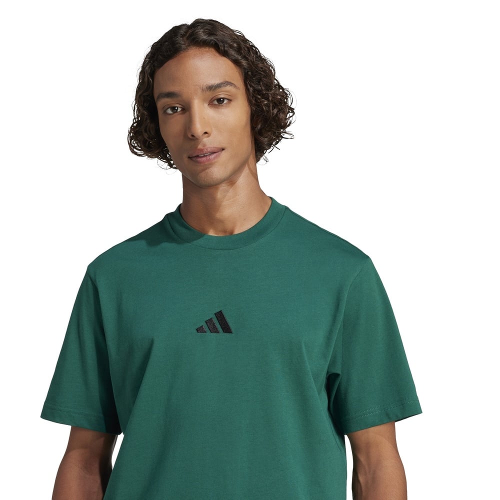 POLO MANGA CORTA ALGODÓN HOMBRE ADIDAS VERDE JF1096 - 4