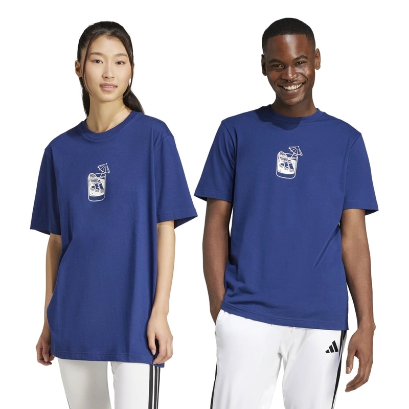 POLO MANGA CORTA ALGODÓN HOMBRE ADIDAS AZUL JJ4014 - 1