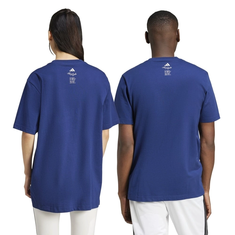 POLO MANGA CORTA ALGODÓN HOMBRE ADIDAS AZUL JJ4014 - 2