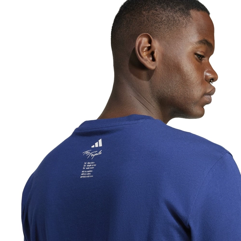 POLO MANGA CORTA ALGODÓN HOMBRE ADIDAS AZUL JJ4014 - 4