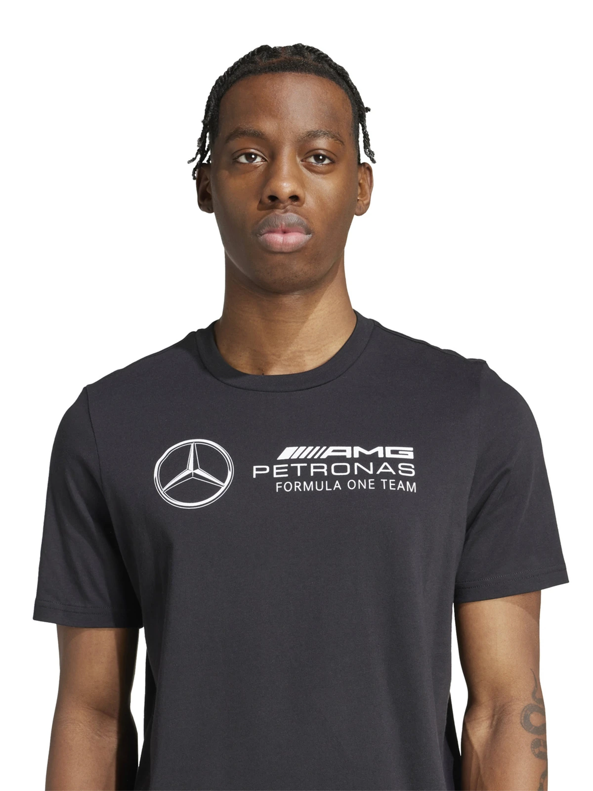 POLO HOMBRE ADIDAS ADN MERCEDES AMG PETRONAS FORMULA ONE TEAM ALGODÓN - 3