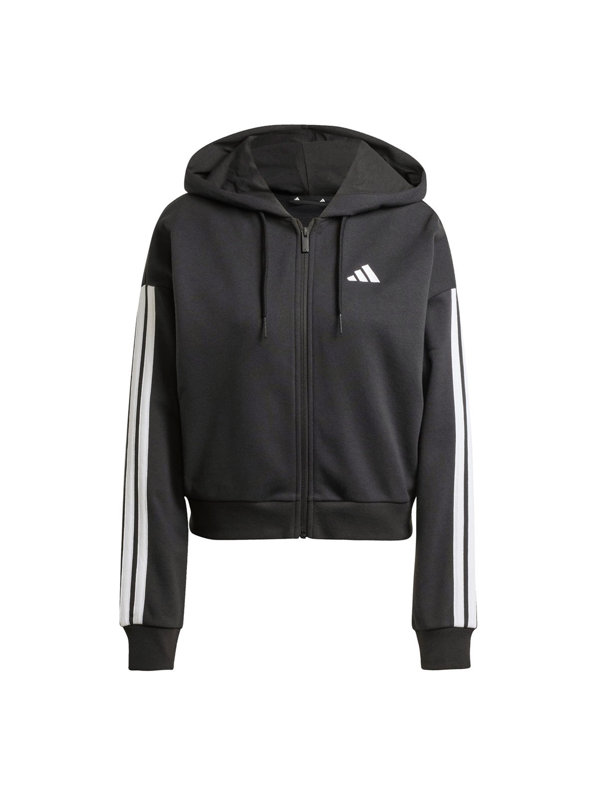CASACA TRAINING MUJER ADIDAS ESSENTIALS 3-RAYAS NEGRO - 5