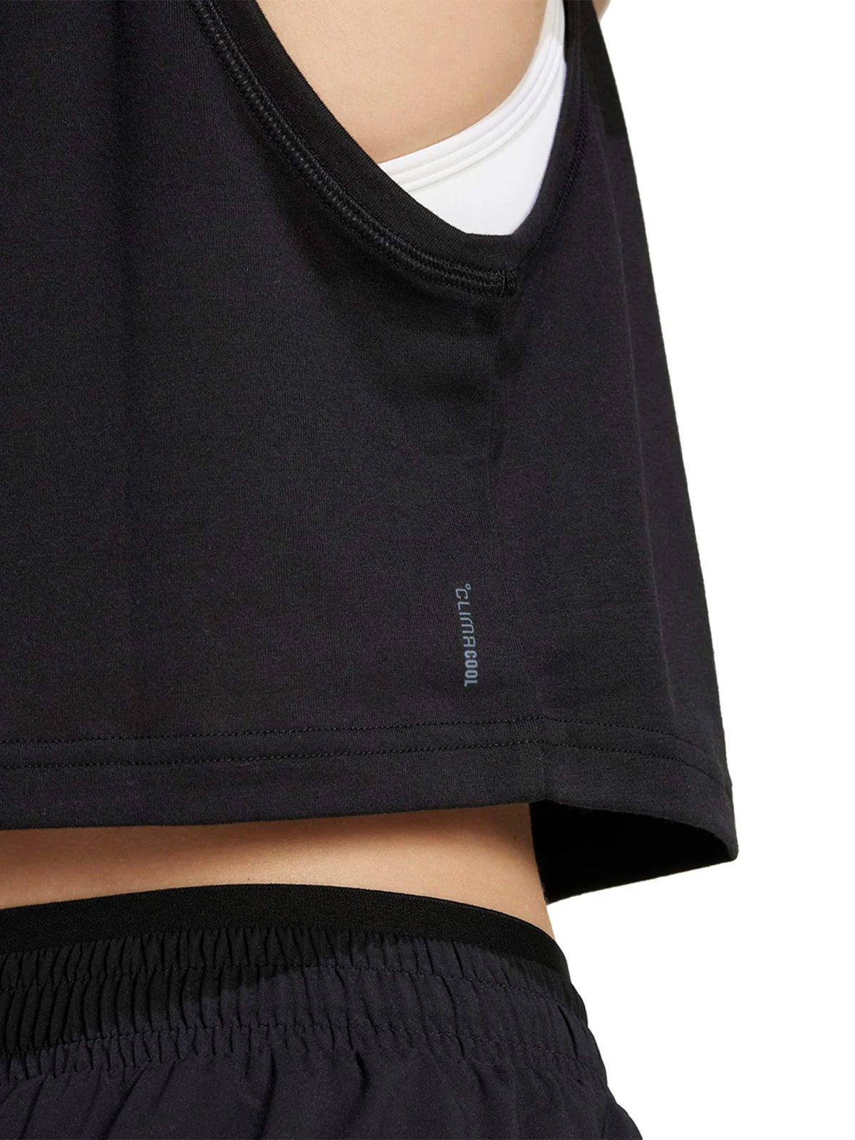 BVD TRAINING MUJER ADIDAS WORKOUT ESSENTIALS BOXY TANK NEGRO - 3