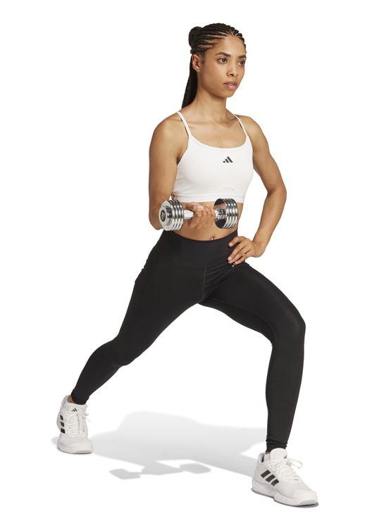 BRA DEPORTIVO MUJER ADIDAS HOUSE OF BRAS BLANCO - 5