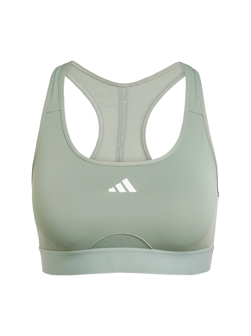 TOP TRAINING MUJER ADIDAS POWERREACT VERDE - 3