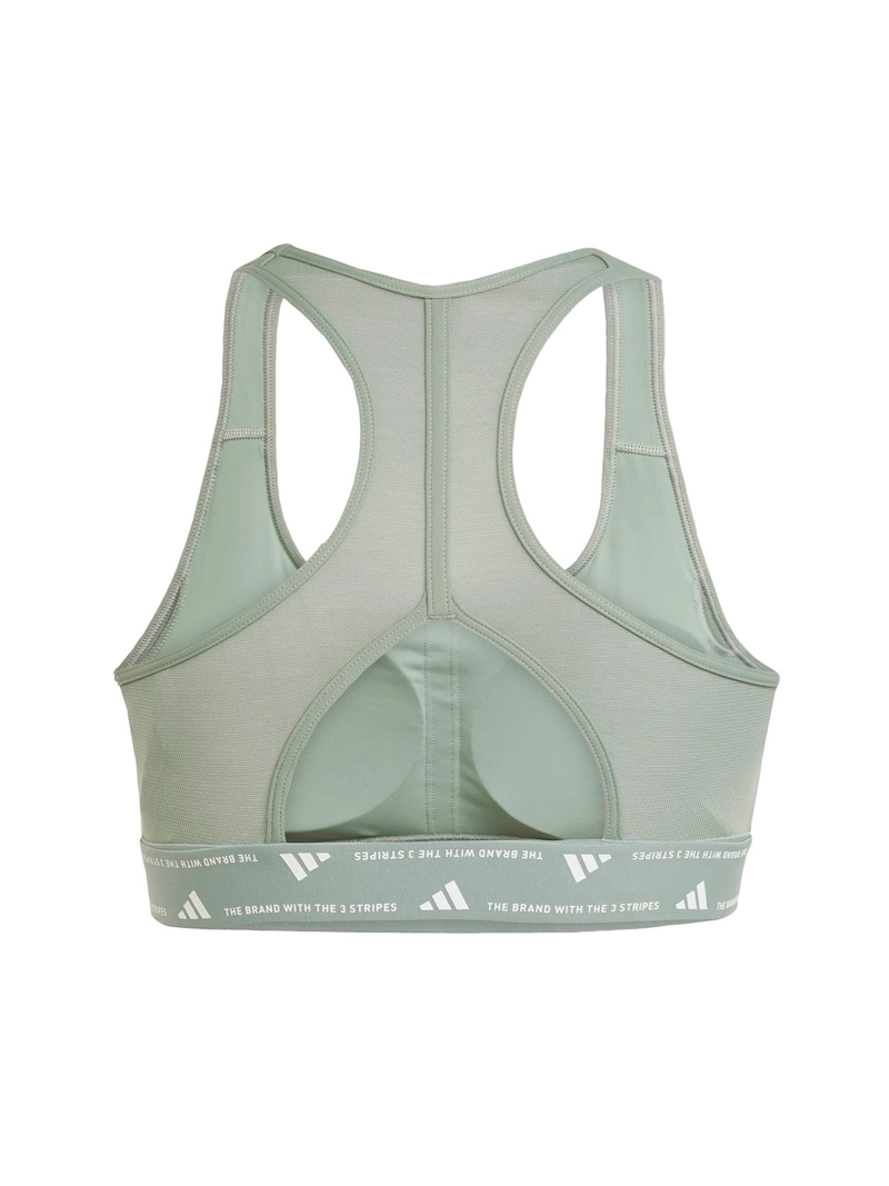 TOP TRAINING MUJER ADIDAS POWERREACT VERDE - 4