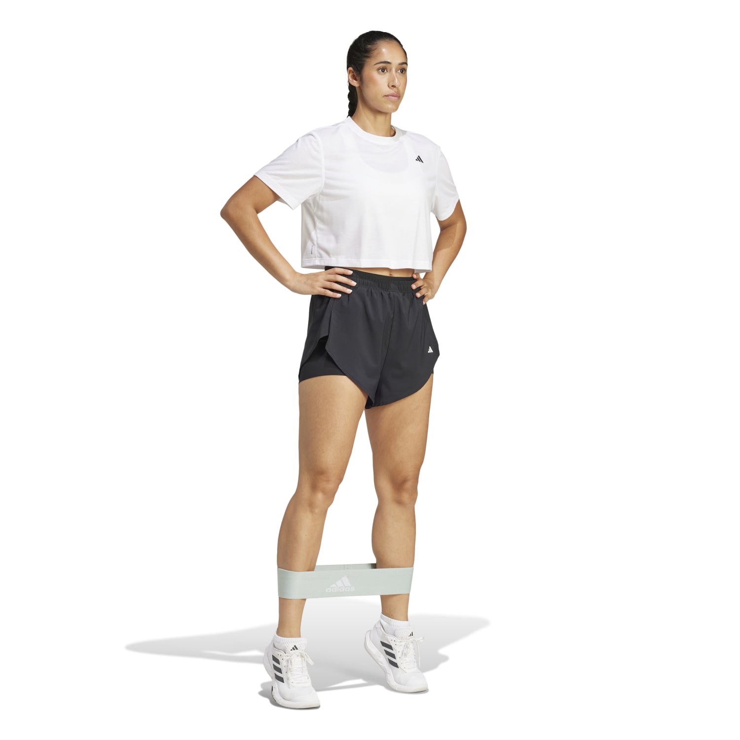 CAMISETA DEPORTIVA MUJER ADIDAS WE MIN TEE JC9556 BLANCO - 3