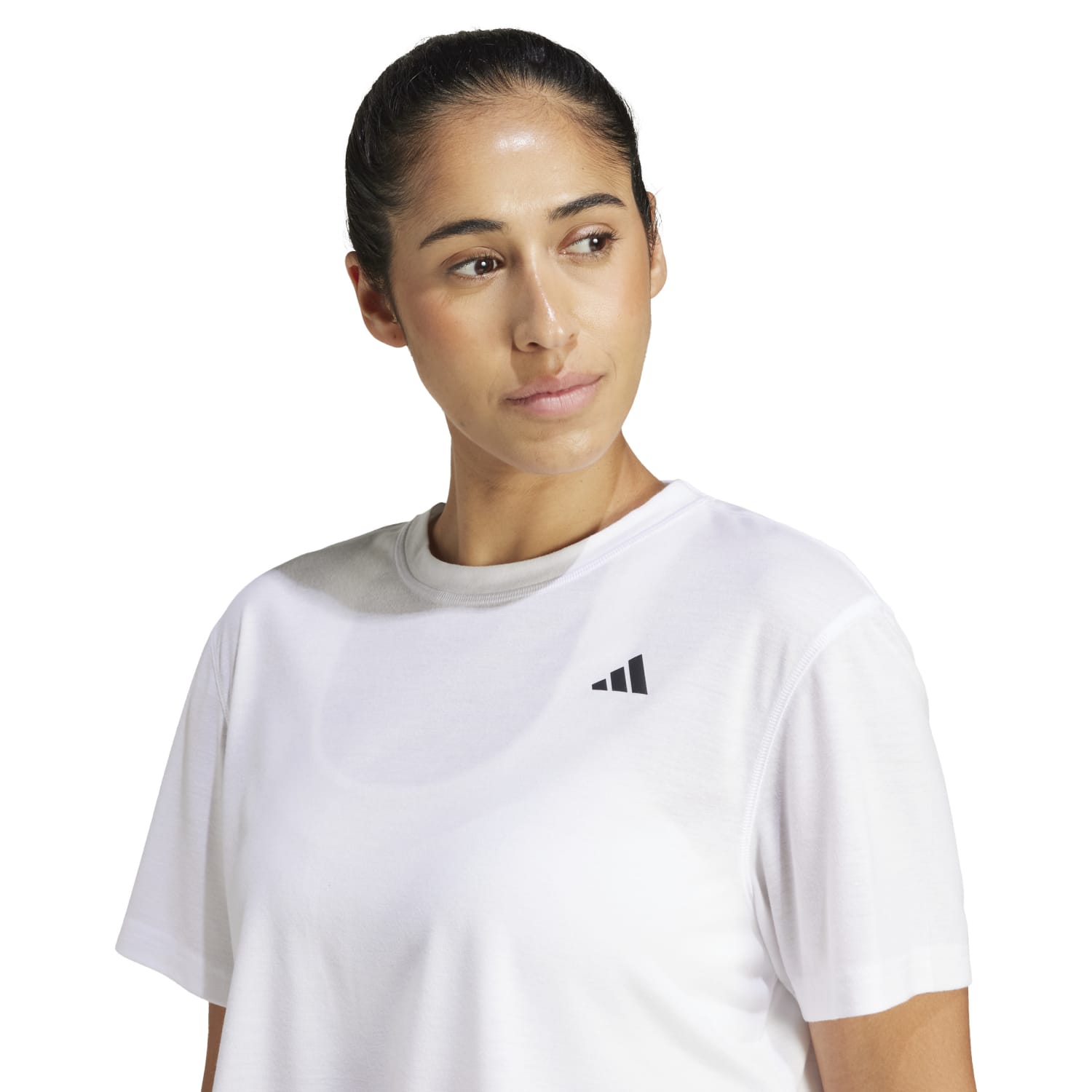 CAMISETA DEPORTIVA MUJER ADIDAS WE MIN TEE JC9556 BLANCO - 4