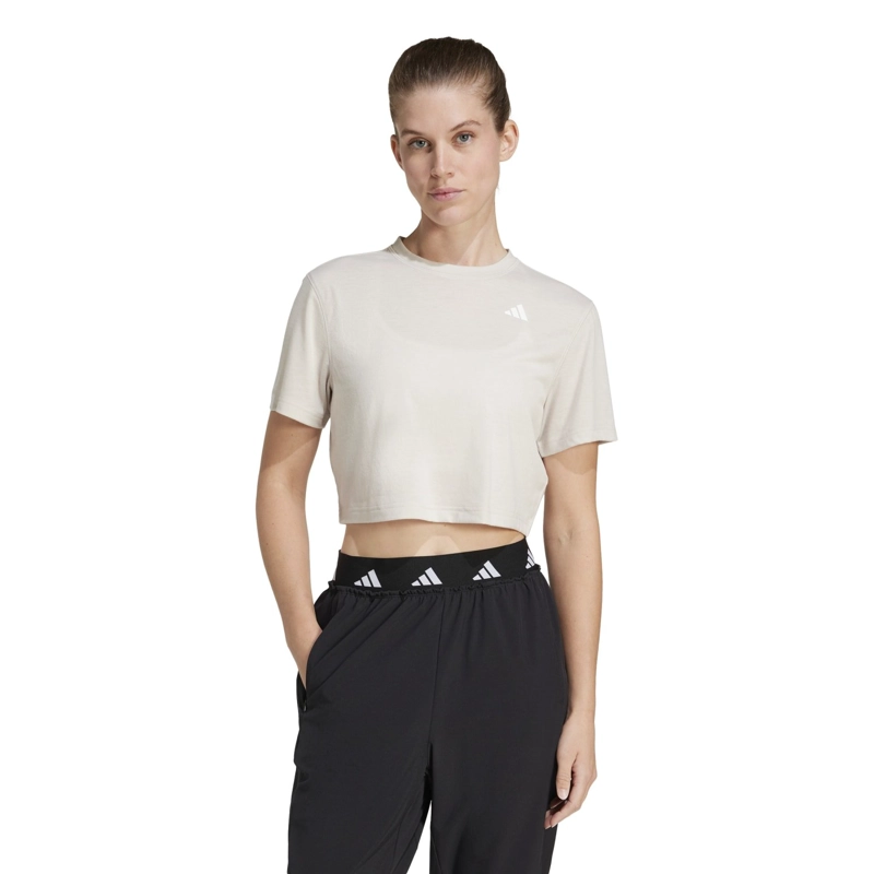CAMISETA DEPORTIVA MUJER ADIDAS WE MIN TEE JE6169 GRIS - 1