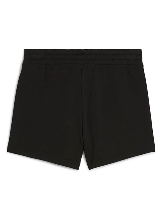 SHORT MUJER PUMA ESS SMALL NO. 1 LOGO 4'' 682438 01 ALGODÓN NEGRO - 7