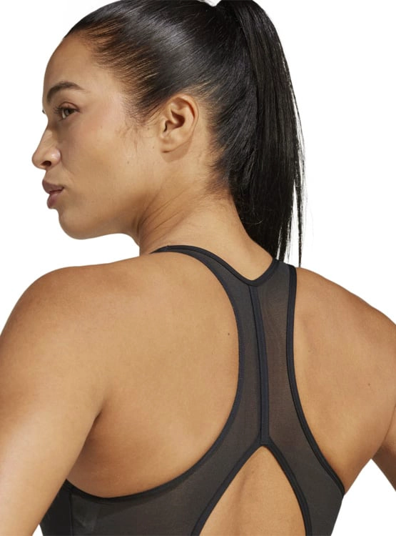 TOP DEPORTIVO MUJER ADIDAS HOUSE OF BRAS NEGRO - 4