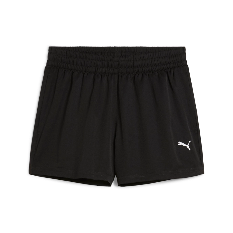 SHORT MUJER PUMA ESS LOGO 4'' WOVEN NEGRO - 4