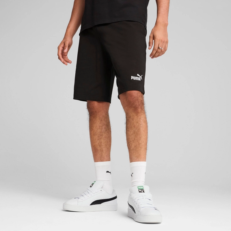 SHORT DEPORTIVO HOMBRE PUMA ESS NO. 1 LOGO JERSEY 10'' NEGRO - 2