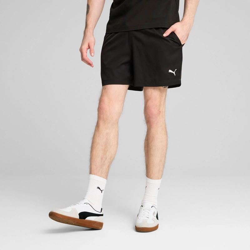 SHORT DEPORTIVO HOMBRE PUMA ESS LOGO WOVEN 5" NEGRO - 3