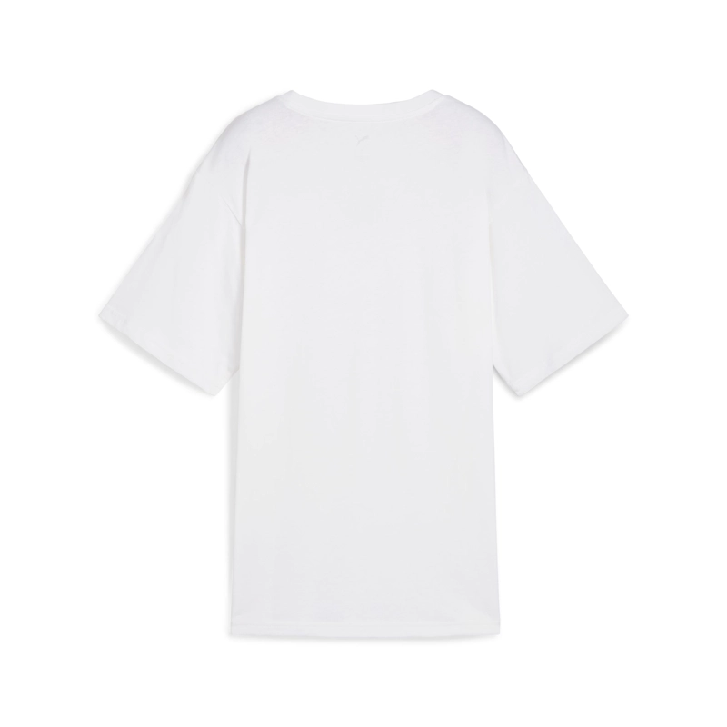 POLO MUJER PUMA ESS LOGO RELAXED TEE ALGODÓN BLANCO - 7