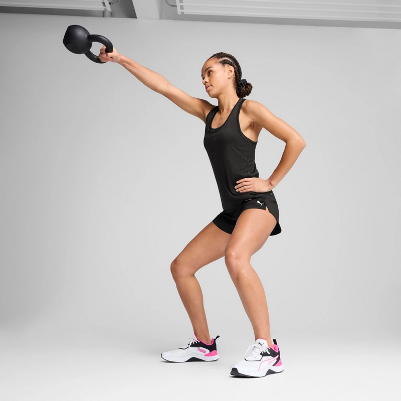 BVD MUJER PUMA W TAD ESSENTIAL RACERBACK TANK NEGRO - 3