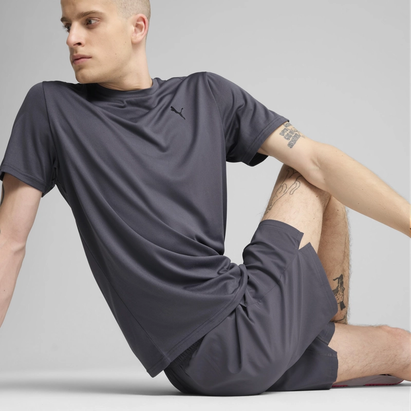 SHORT DEPORTIVO HOMBRE PUMA M TAD ESSENTIALS 7" WOVEN GRIS - 2