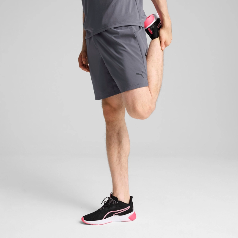 SHORT DEPORTIVO HOMBRE PUMA M TAD ESSENTIALS 7" WOVEN GRIS - 3