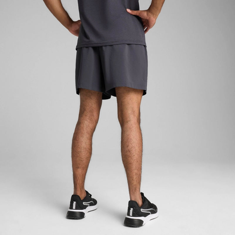 SHORT HOMBRE PUMA M TAD ESSENTIALS 5" WOVEN GRIS - 3