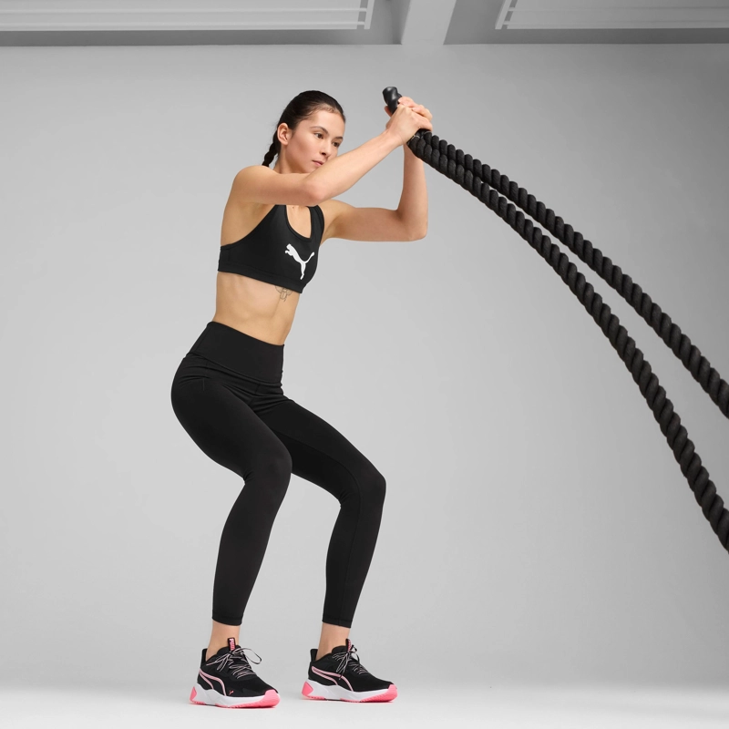 TOP MUJER PUMA 4KEEPS NEGRO - 3