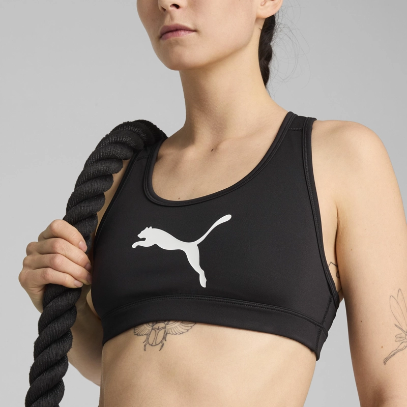 TOP MUJER PUMA 4KEEPS NEGRO - 5