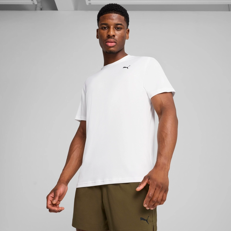 POLO DEPORTIVO HOMBRE PUMA M TAD ESSENTIALS TEXTURE POLY TEE BLANCO - 1