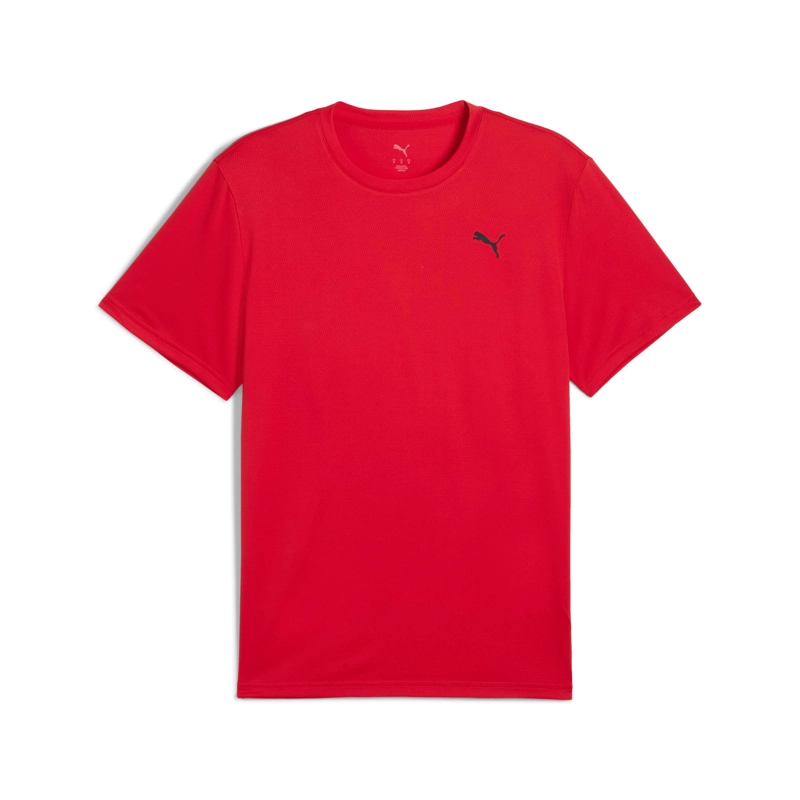 POLO DEPORTIVO HOMBRE PUMA M TAD ESSENTIALS TEXTURE POLY TEE ROJO - 1