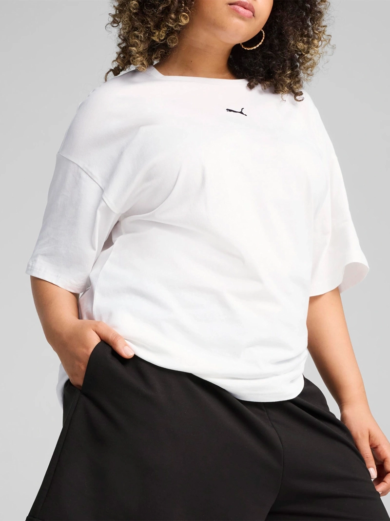 SHORT MUJER PUMA ESS NO. 1 LOGO 4” LIGHTWEIGHT HIGH-WAIST - 4