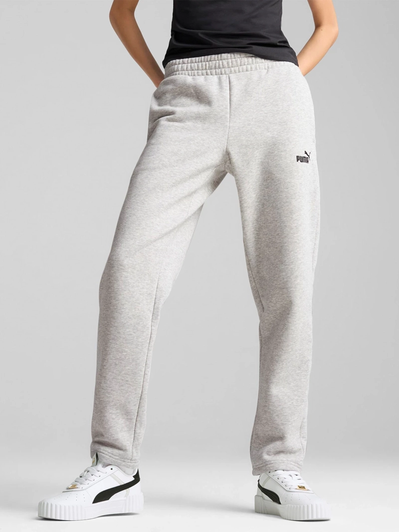 PANTALÓN BUZO MUJER PUMA ESS NO. 1 LOGO SWEATPANTS FL OP GRIS - 1